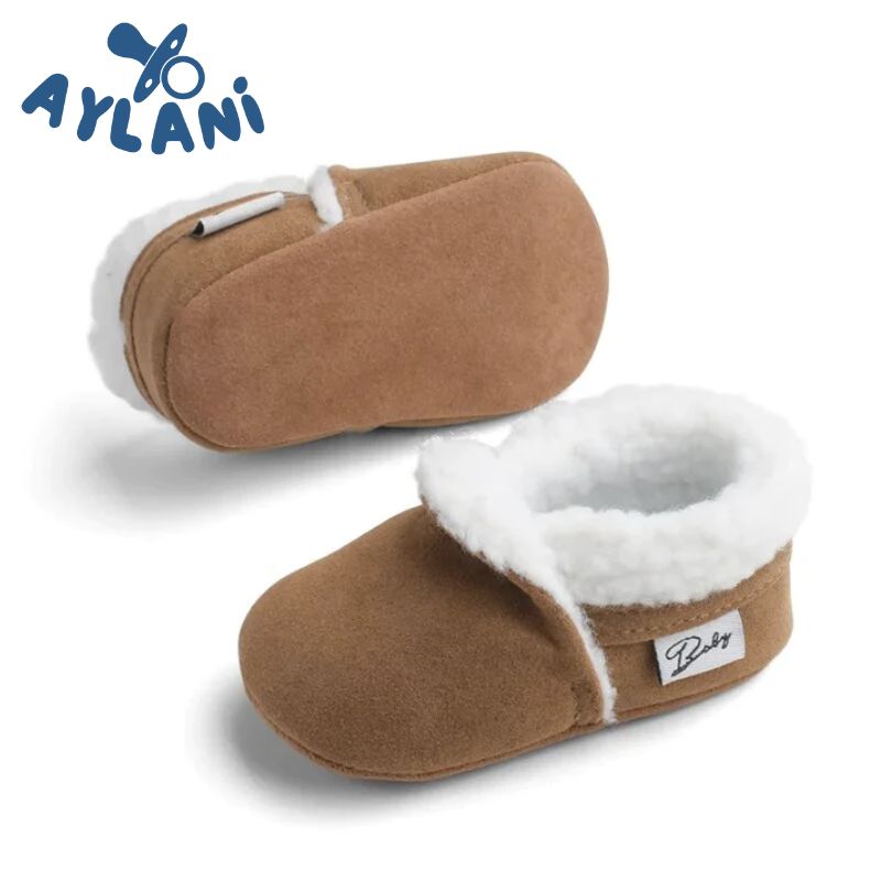 Chausson fourré Bebe marron